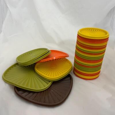 .249. Vintage | Sixty-Five Tupperware Storage Pieces