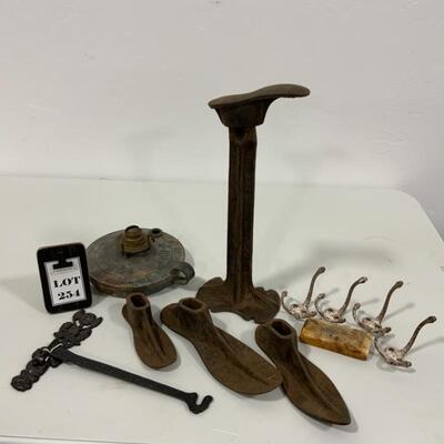 .254. Farm Fresh | Cobblerâ€™s Tool | Hooks | Metal Oil Lamp