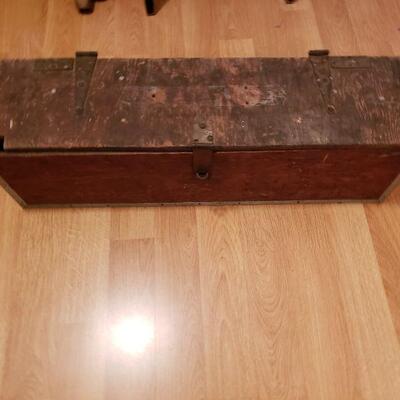 Vintage carpenters tool box