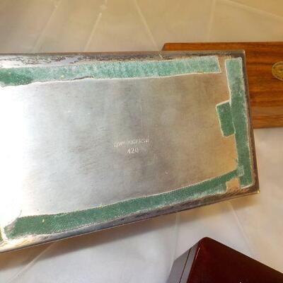 3 Hand crafted trinket Boxes.