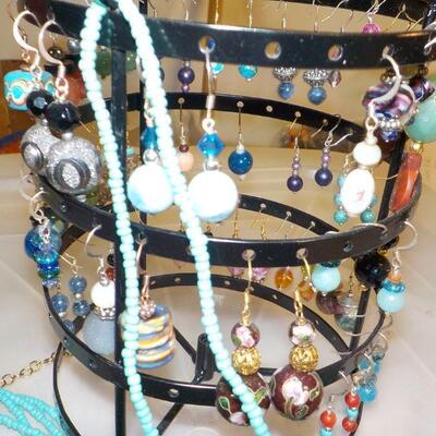 Hand made ear rings new never used.