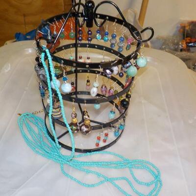 Hand made ear rings new never used.