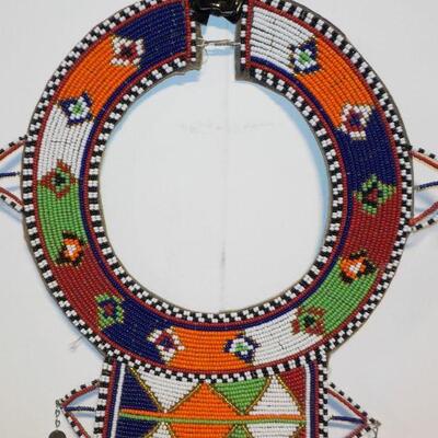  Hand crafted Bead  made African Ceremonial  Dress,