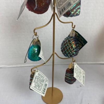 L 205 Old World Christmas Ornament -lot of food 