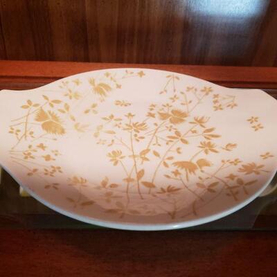 Vintage mid century Golden Meadow ironstone  Sheffield dishes