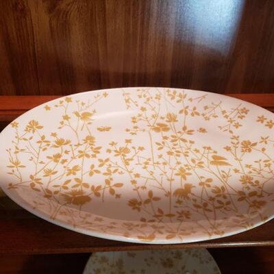 Vintage mid century Golden Meadow ironstone  Sheffield dishes