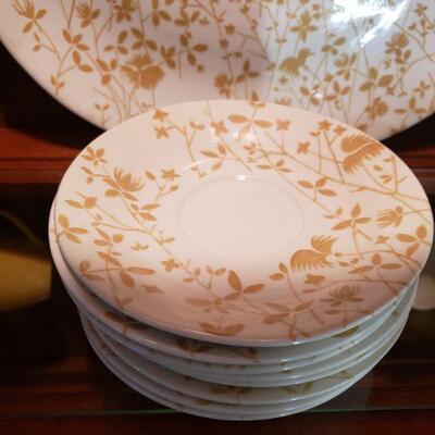 Vintage mid century Golden Meadow ironstone  Sheffield dishes