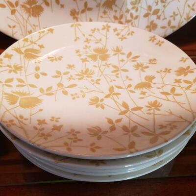 Vintage mid century Golden Meadow ironstone  Sheffield dishes