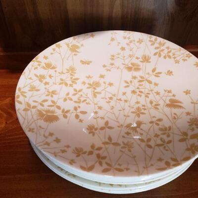 Vintage mid century Golden Meadow ironstone  Sheffield dishes