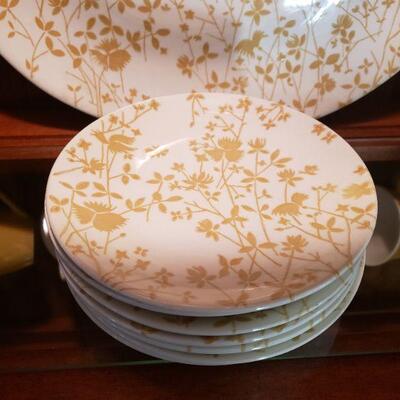 Vintage mid century Golden Meadow ironstone  Sheffield dishes