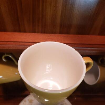Vintage mid century Golden Meadow ironstone  Sheffield dishes