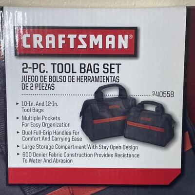 Craftsman 2Pc Tool Bag Set NIB