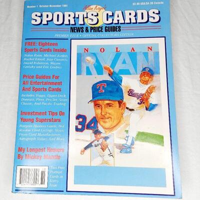 SPORTS CARDS OCT-NOV 1991 INTACT
