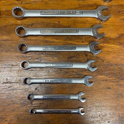 12pc Craftsman Wrench Set