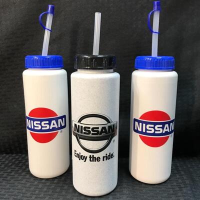 Lot of 3 Nissan Sport Sippy-Bottles