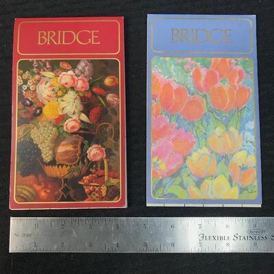 Lot of 2 CaspariÂ® Bridge Notebooks