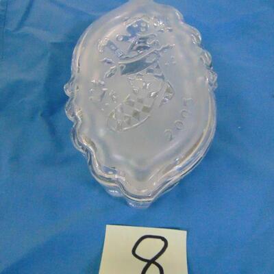 8 Waterford Crystal Music Box