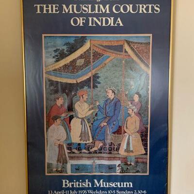 The Muslim Courts of India framed print