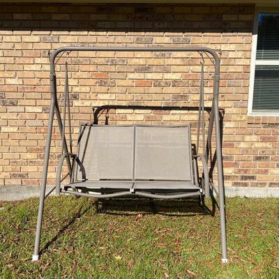 2 Seater Outdoor Metal Glider - Great Shape 