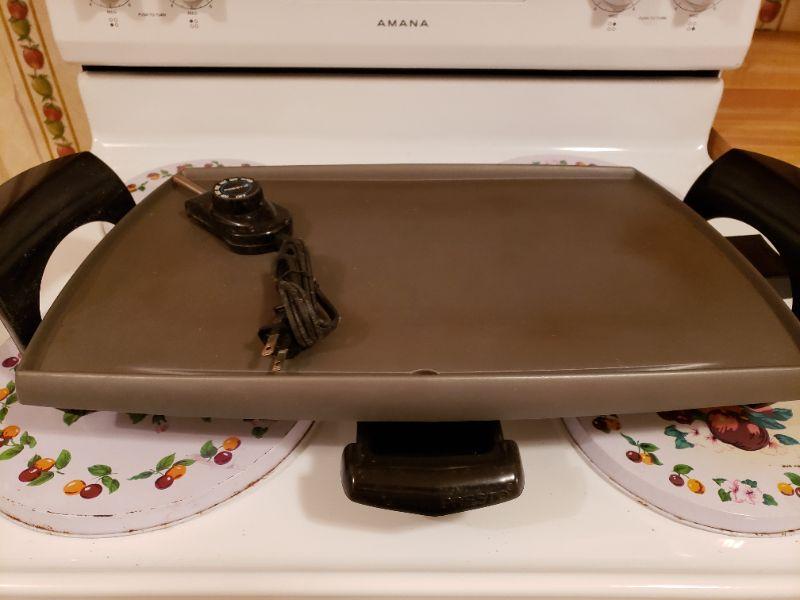 Rival electric griddle