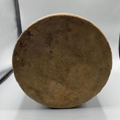 Vintage Painted Ceramic Crock