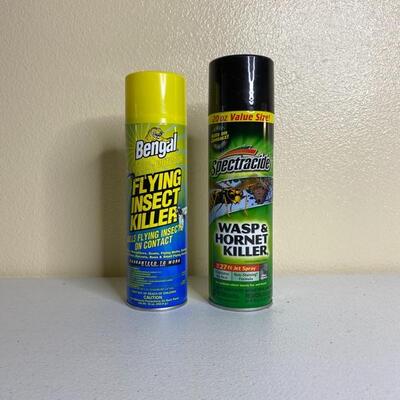 Bengal Flying Insect Killer and Spectracide Wasp and Hornet Killer