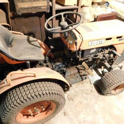 1986 Kubota B5100E Diesel Lawn Tractor UPDATE:  Read Below