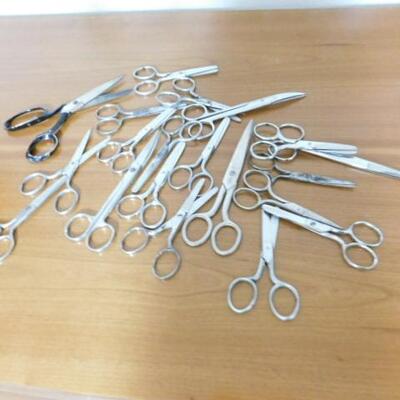 Large Collection of Scissors Various Styles