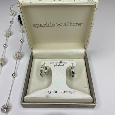 3pc Silver Fashion Jewelry Set