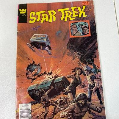 Lot # 66 S Star Trek May #52 1978 Whitman Comic Book TV Series Spock Kirk