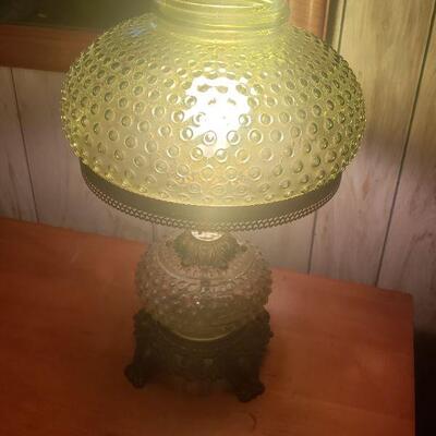 Vintage mid century Hob knob Lamp