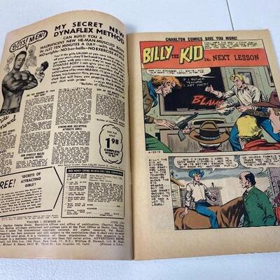 Lot # 80 S Vintage CDC Comic Billy The Kid Contract to Kill Volume 1 #40 1963