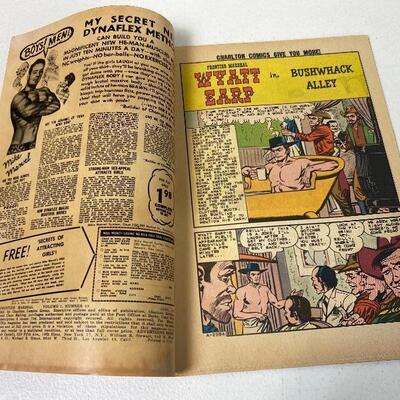 Lot # 82 S Vintage CDC Comic Wyatt Earp Frontier Marshall Volume 1 #48 1963