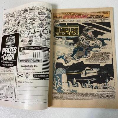 Lot #98 S Vintage Marvel Comics Group Star Wars The Empire Strikes Back Volume 1 #40 1980