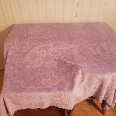 Lavender throw