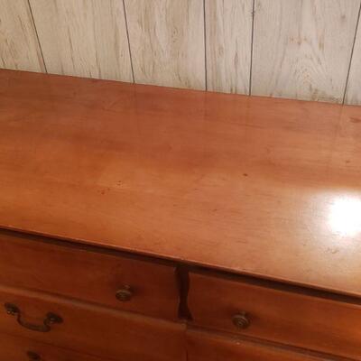 Permanized Mengel 6 drawer dresser