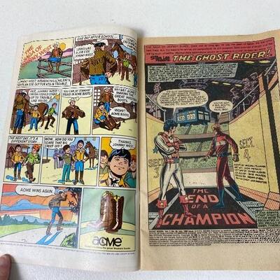 Lot #107 S Vintage Marvel Comics Group Ghost Rider 1967 & 1980