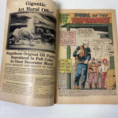 Lot #118 S Vintage Marvel Comics Group Rawhide Kid 1963 & 1968 With Kid Colt 
