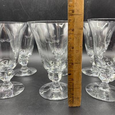 15 pcs Goblet Style Drink Glass Set 3 Sizes