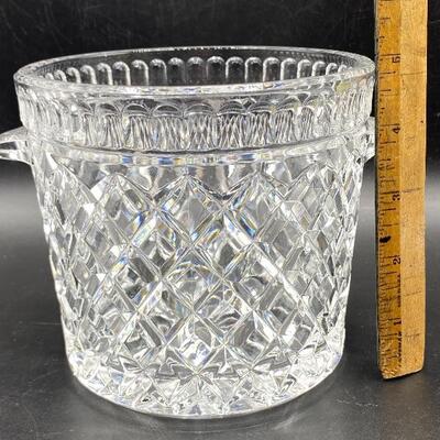 Small Crystal Ice Bucket *No Lid*