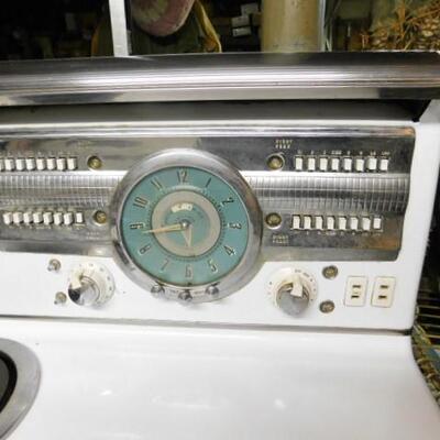 Rare! Vintage Mid Century Kenmore Electric Stove and Oven with Warmer Box