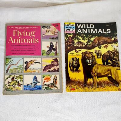 VINTAGE ANIMAL BOOKS 