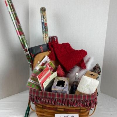 R 279 Christmas Longaberger Gift Basket 