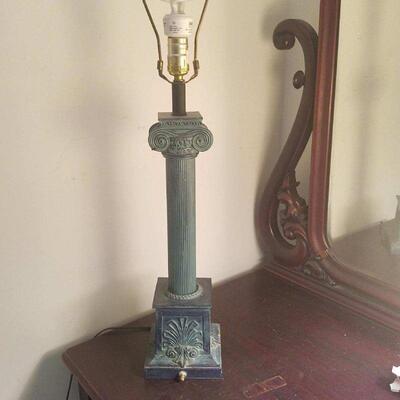 Heavy Vintage Copper-esqueTable Lamp