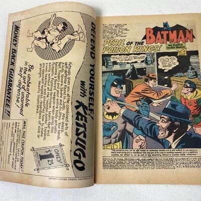 Lot #147 S Vintage DC Comic Batman 1968 #199