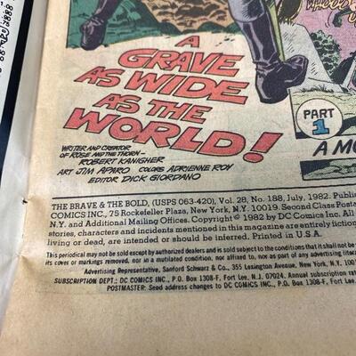 Lot #148 S Vintage Batman DC Comics 1968 & 1982