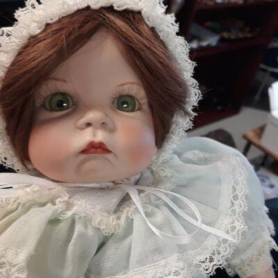 Porcelain Doll w/ Vintage Box