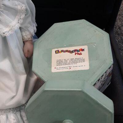 Porcelain Doll w/ Vintage Box