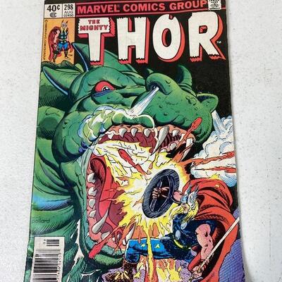 Lot # 168S Vintage 1979 Spider-Man & 1980 Thor