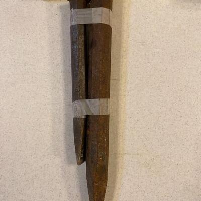 Lot#171 Pair Cold Chisels